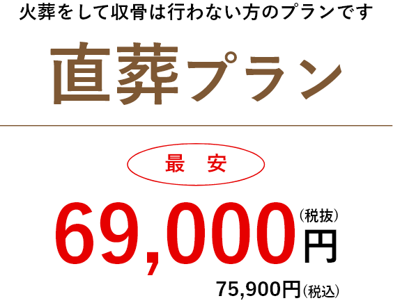 家族葬のいまそう会館の直葬プラン